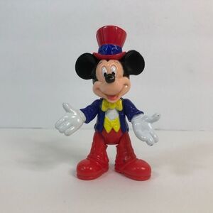 vintage 1993 mickey mouse epcot center mcdonald’s happy meal toy 3.5 inches